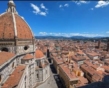 Aerial view of Florence