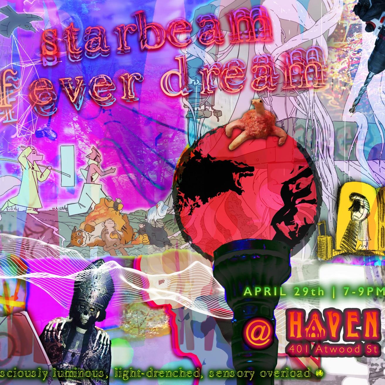 collage of brightly colored images